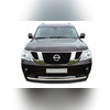 Защита переднего бампера радиус Nissan Patrol 2010-2014