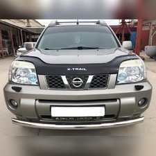 Защита переднего бампера (диаметр трубы 60 мм) Nissan X-trail 2003-2007
