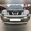 Защита переднего бампера (диаметр трубы 60 мм) Nissan X-trail 2003-2007
