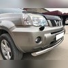 Защита переднего бампера (диаметр трубы 60 мм) Nissan X-trail 2003-2007