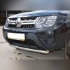 Защита переднего бампера (диаметр трубы 60 мм) Renault Duster 2015-2020