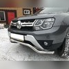 Защита переднего бампера, волна Renault Duster 2015-2020