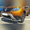 Защита переднего бампера "G" Renault Duster 2021-нв