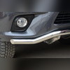 Защита переднего бампера "волна" Toyota Hilux VIII 2015-2020