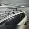 Поперечины аэродинамические на интегрированные рейлинги Lexus LX 570
