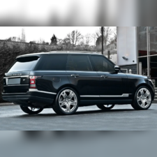 Рейлинги Land Rover Range Rover Long 2013-2022 (OEM) серебристые