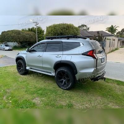 Расширители колесных арок Mitsubishi Pajero Sport 2015-2020 (матовые, под окрас)