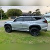 Расширители колесных арок Mitsubishi Pajero Sport 2015-2020 (матовые, под окрас)