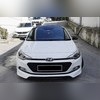 Накладки на зеркала (ABS чёрный глянец) Hyundai i20 2014-2020