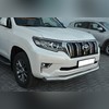 Защита переднего бампера Toyota Land Cruiser Prado 150 2017-2020