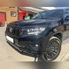 Защита переднего бампера с покрытием "раптор" Toyota Land Cruiser Prado 150 2017-2020