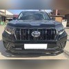 Защита переднего бампера с покрытием "раптор" Toyota Land Cruiser Prado 150 2017-2020