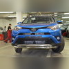 Защита переднего бампера двойная (диаметр трубы 60/42 мм) Toyota RAV4 (XA40) 2015-2018