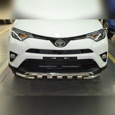 Защита переднего бампера "G" Toyota RAV4 (XA40) 2015-2018
