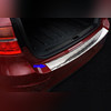 Накладка на задний бампер (нержавеющая сталь) BMW X6 E71 2008-2018