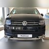 Защита переднего бампера с перемычками Volkswagen T6 Multivan 2015-2019