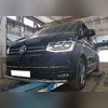 Защита переднего бампера (диаметр трубы 60 мм) Volkswagen T6 Multivan 2015-2019