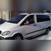 Рейлинги Mercedes-Benz Vito 639\447 (серебристые, для средней базы, длина кузова 5 м)