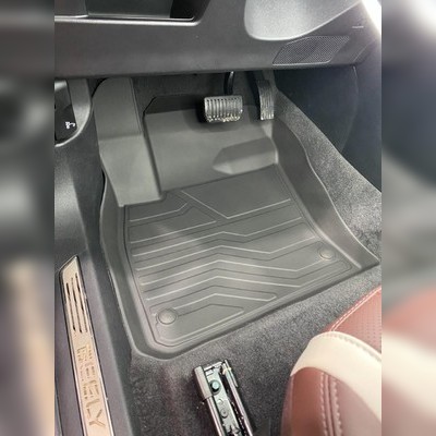 Коврики в салон Geely Monjaro 2021-нв "3D Lux" (комплект), аналог ковров WeatherTech (США)