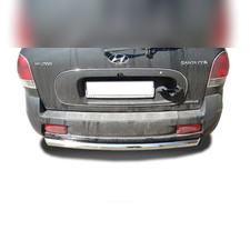 Защита заднего бампера (радиус) Hyundai Santa Fe Classic 2000-2012