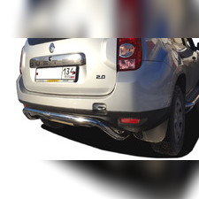Защита заднего бампера "скоба" Renault Duster 2011-2015