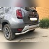 Защита заднего бампера "волна" Renault Duster 2015-2020