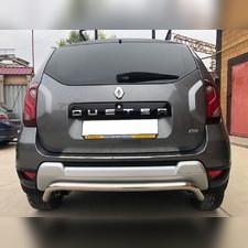 Защита заднего бампера "скоба" Renault Duster 2015-2020