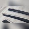 Дефлекторы, ветровики окон с нержавеющим молдингом Kia Sorento IV 2021-нв (6 частей)