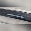 Дефлекторы, ветровики окон с нержавеющим молдингом Hyundai Tucson IV 2021-нв (6 частей)