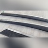 Дефлекторы, ветровики окон с нержавеющим молдингом Hyundai Tucson IV 2021-нв (6 частей)