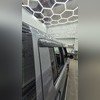 Дефлекторы, ветровики окон с нержавеющим молдингом Land Rover Discovery 3 2004-2009 (4 части)