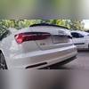 Спойлер на Audi A6 (C8) 2018-2023 "M Style" чёрный