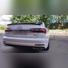 Спойлер на Audi A6 (C8) 2018-2023 "M Style" чёрный