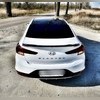 Спойлер крышки багажника Hyundai Elantra 2018-2020 (чёрный)