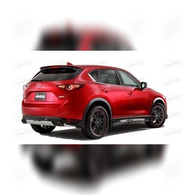 Диффузор заднего бампера Mazda CX5 2017-2021