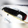 Диффузор заднего бампера BMW 5 (G30/G38) 2017-2022 (чёрный глянец)