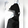 Диффузор заднего бампера BMW 5 (G30/G38) 2017-2022 (чёрный глянец)
