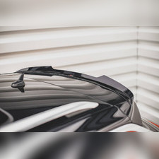 Спойлер на крышку багажника Volkswagen T-Roc 2017-2021 (чёрный)