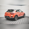 Спойлер на крышку багажника Volkswagen T-Roc 2017-2021 (чёрный)