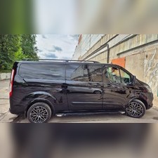 Рейлинги Ford Tourneo Custom Sport 2012-2023, длинная база (чёрные)