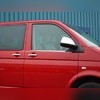 Нижние молдинги стекол Volkswagen T6.1 Multivan 2020-нв (полированная нержавеющая сталь)