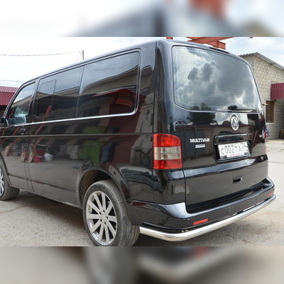 Защита заднего бампера угловая большая Volkswagen T5 Caravelle 2003-2015