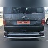 Защита заднего бампера угловая большая Volkswagen T6 Transporter 2015-2019