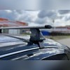 Багажник на крышу за дверной проём, модель "Крыло" Renault Arkana 2019-нв (с замком)