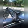 Багажник на крышу за дверной проём (прямоугольные поперечины) Toyota Corolla 2006-2013 (с секреткой)