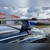Багажник на крышу за дверной проём, модель "Крыло" Toyota Corolla 2006-2013 (с замком)