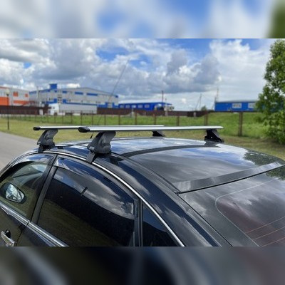 Багажник на крышу за дверной проём, модель "Крыло" Toyota Corolla 2006-2013 (с секреткой)