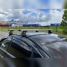 Багажник на крышу за дверной проём, модель "Крыло" Skoda Rapid 2020-нв (с замком)