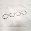 Окантовка воздуховодов салон Nissan Almera G15 2012-2018 4шт New (полированная нержавеющая сталь)