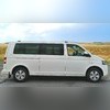 Рейлинги Volkswagen Caravelle T6.1 интегрированные, длинная база (серебристые)